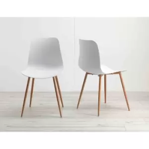 Image of Out & Out Original Out & Out Talisa Dining Chairs White - Set Of 2