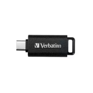 Image of Verbatim Store n Go USB-C 3.2 Gen 1 Flash Drive 32GB ABS Black 49457