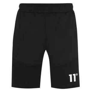 Image of 11 Degrees Side Poly Shorts - Black