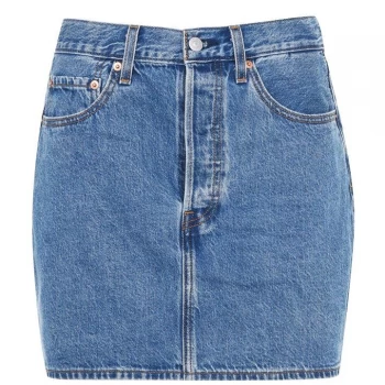 Image of Levis Ribcage Skirt - Now & Then