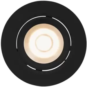 Image of Nordlux Roar LED Recessed Downlight Black 3000K IP23