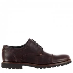 Image of Rockport Channer Shoes Mens - Saddle Brown
