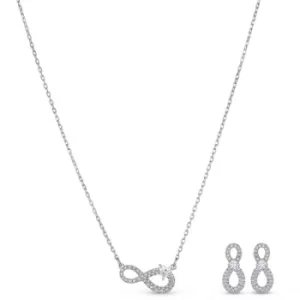 Image of Ladies Swarovski Base metal Infinity Gift Set