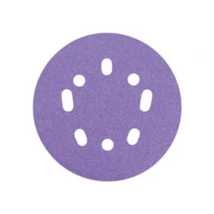 Image of Trend Aluminium Oxide Orbital Sanding Disc 125mm x 120G (Pack 10)