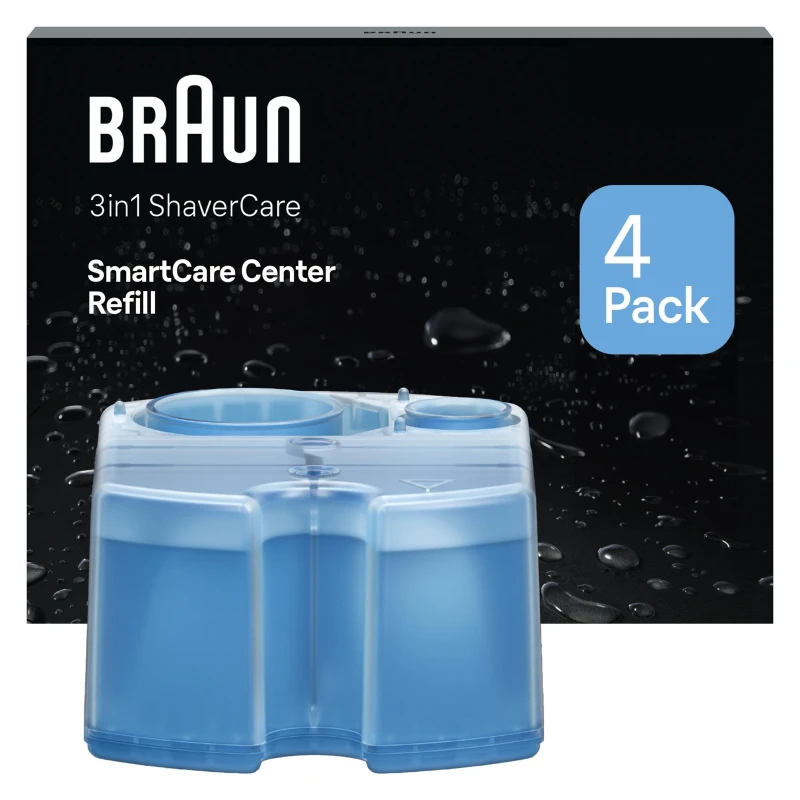 Image of Braun Accessories 3 in 1 SmartCare Center Refill Cartridges 4 Pack