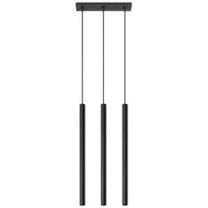 Image of Sollux Pendant Lamp Pastelo 3 Black