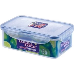 Image of Lock & Lock Food Storage Container - Rectangular 1L (207 x 134 x 70mm)
