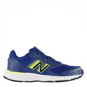 Image of New Balance Balance 680v6 Junior Boys Running Shoes - Navy/Yellow