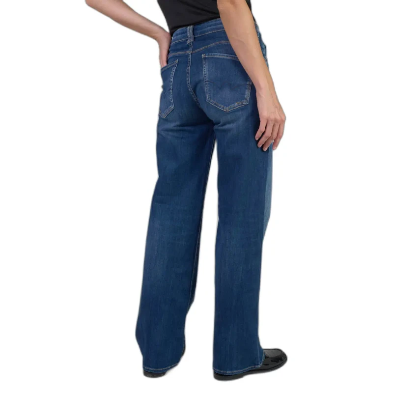Image of Le Temps des cerises Womens high-waisted regular pulp jeans Le Temps des cerises Miley No. 2 Bleu Female 30