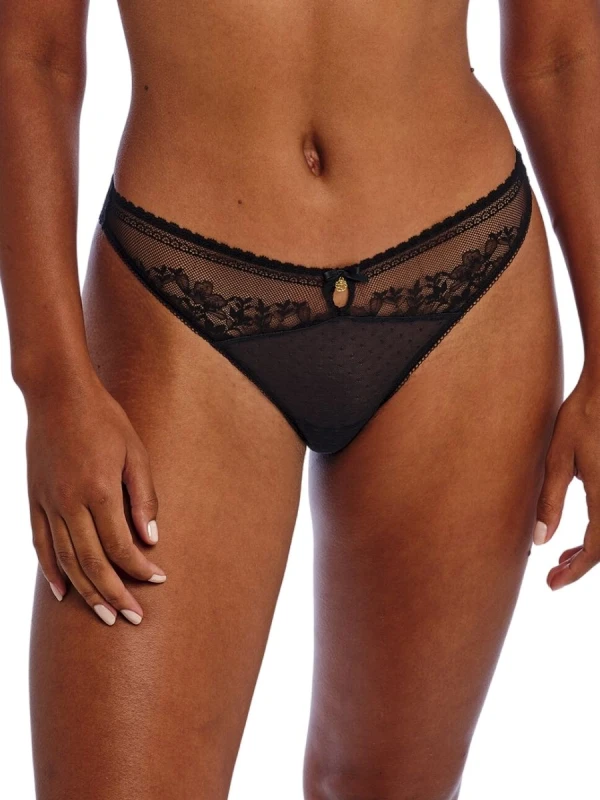 Image of Freya Womens Sydnie Brazilian in Black Size: 10 Black Female 10