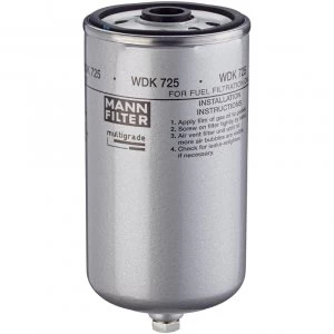 Image of Mann Filter WDK725 Fuel Filter