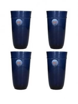 Image of Creative Tops Mikasa Drift Plastic Highball Glasses ; Set Of 4