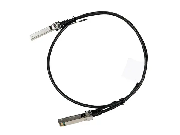 Image of HP Enterprise JL489A fibre optic cable 5m SFP28 Black JL489A