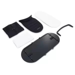 Image of iCandy Peach 7 2nd Carrycot Fabric - Black Edition