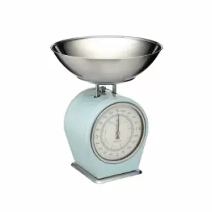 Image of KitchenCraft Living Nostalgia Vintage Blue Mechanical Scales