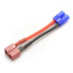 Image of Etronix Ec2 Male To Female Deans Adaptor Lead