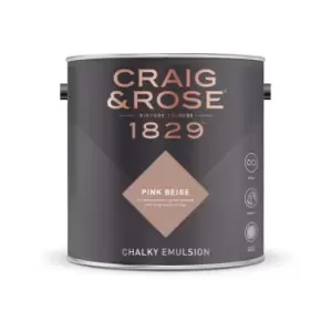 Image of Craig & Rose Chalky Emulsion Pink Beige - 2.5L
