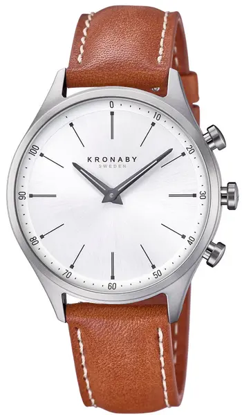 Image of Kronaby Watch Sekel Smartwatch - Silver KRB-042