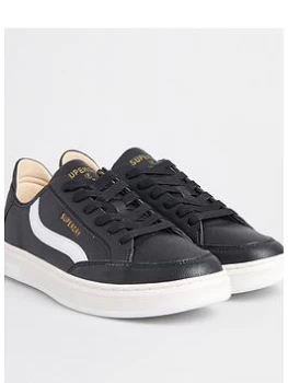 Image of Superdry Trainers - Black/White, Size 8, Men