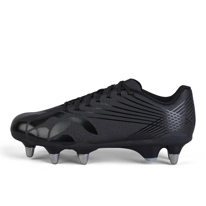 Image of Canterbury Stampede Groundbreak Team Soft Ground Rugby Boots - Black 6