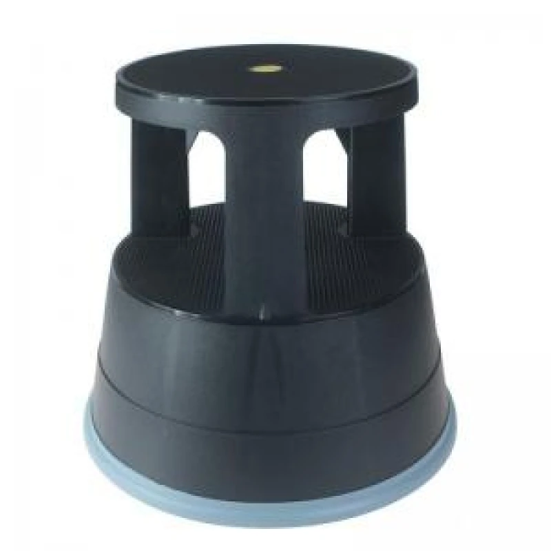 Image of ValueX Step Stool Plastic Black T7PLSTE-BK 57754CT EXR57754CT