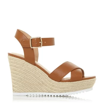 Image of Head Over Heels Dune Katyaa Espadrille Wedge Sandals - 83
