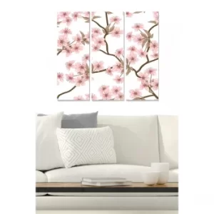 Image of MDF10303222 Multicolor Decorative MDF Painting (3 Pieces)