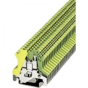 Image of PE protective conductor terminal USLKG 25 N Phoenix Contact Green yello