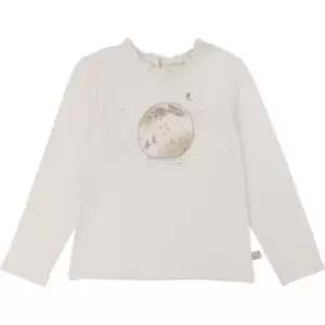 Image of Billieblush Cotton T Shirt - Beige