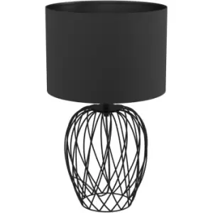 Image of NIMLET Black Table Lamp - Black - Eglo
