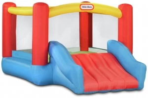 Image of Little Tikes Jr. Jump n Slide Bouncer.