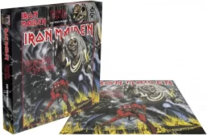 Image of Iron Maiden The number of the beast Puzzle multicolor