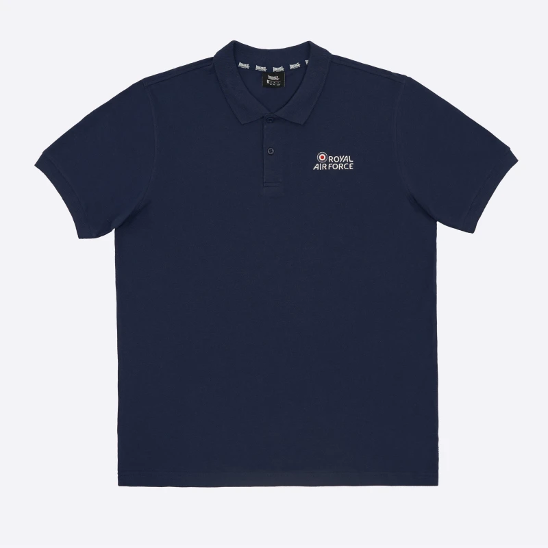 Image of Lonsdale RAF Polo Mens - Blue Blue S