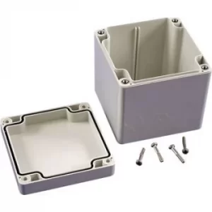 Image of Hammond Electronics 1554EE2GY 1554EE2GY Universal enclosure 90 x 90 x 90 Polycarbonate (PC) Grey