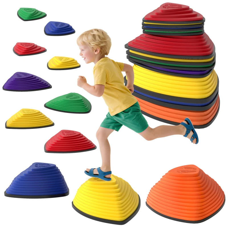 Image of AIYAPLAY AIYAPLAY 11 Pieces Stepping Stones for Balance and Motor Skills