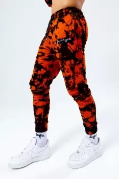 Image of HYPE Burnt Orange DYE OVERSIZED mens JOGGERS