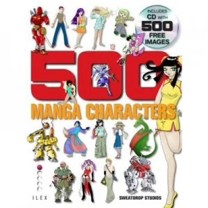 Image of 500 Manga Characters by Hayden Scott-Baron Book