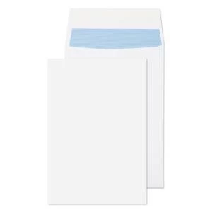 Image of Value Gusset Pocket PS Plain C4 324x229x25mm White Pack 125 40212BL