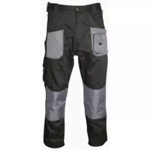 Image of Blackrock Black/Grey Workman Trouser - Regular Leg Size 36"- you get 10