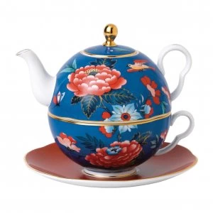 Image of Wedgwood Paeonia Blush Tea For One Pink