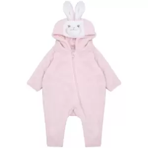 Image of Larkwood Babies Rabbit Design All In One (0-6 Months) (Pink)