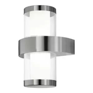 Image of Netlighting Beverly LED Outdoor Wall Light Stainless Steel IP44