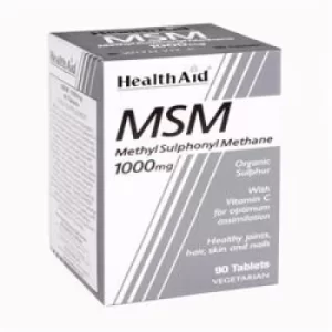 Image of HealthAid MSM 1000mg Tablets 90's
