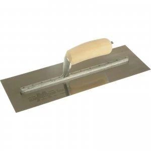 Image of Marshalltown Stainless Steel Cement Finishing Trowel 14 4 34
