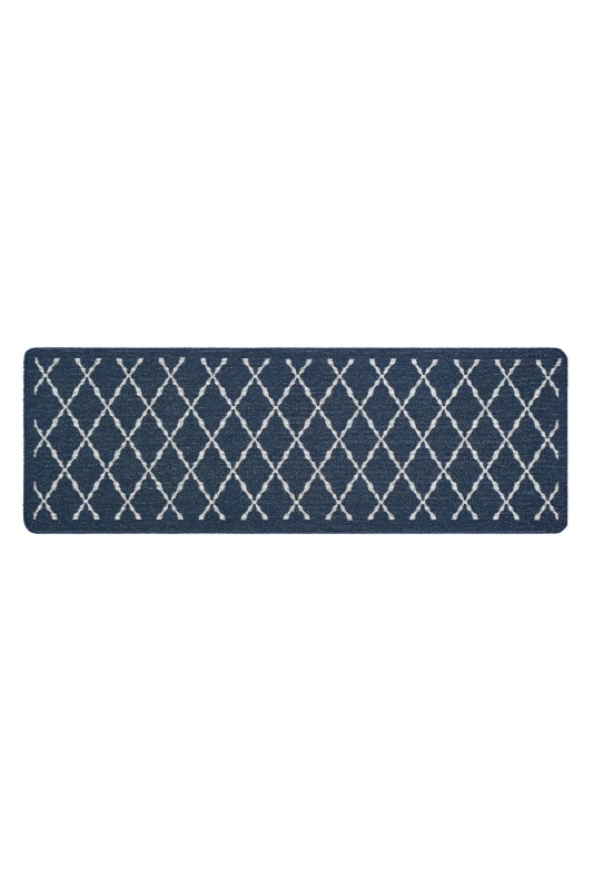 Image of My Mat Stain Resistant Arbor Navy Size: 67cm x 200cm Navy Unisex 67cm x 200 cm