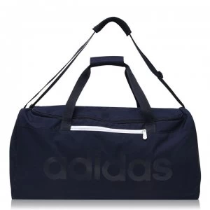Image of adidas Brilliant Basics Duffel Bag - Crew Navy/White