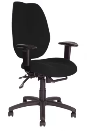 Image of Thames High Back Operator Armchair Black