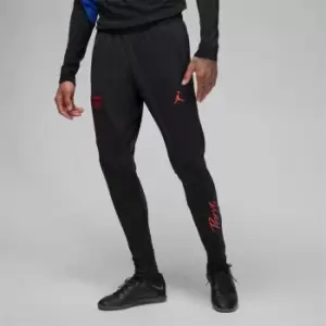 Image of Nike Paris Saint-Germain Strike Away Mens Jordan Dri-FIT Football Pants - Black