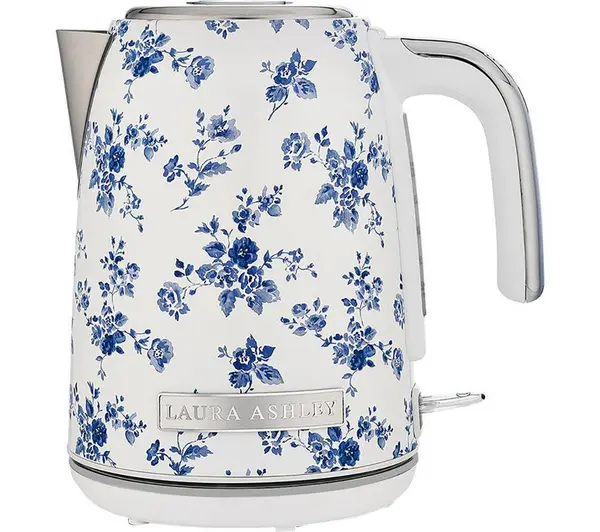 Image of LAURA ASHLEY VQSBPKK278LACR Jug Kettle - White