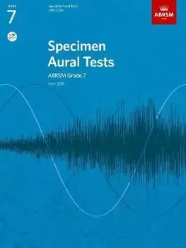 Image of Specimen Aural Tests, Grade 7 with 2 CDs by ABRSM